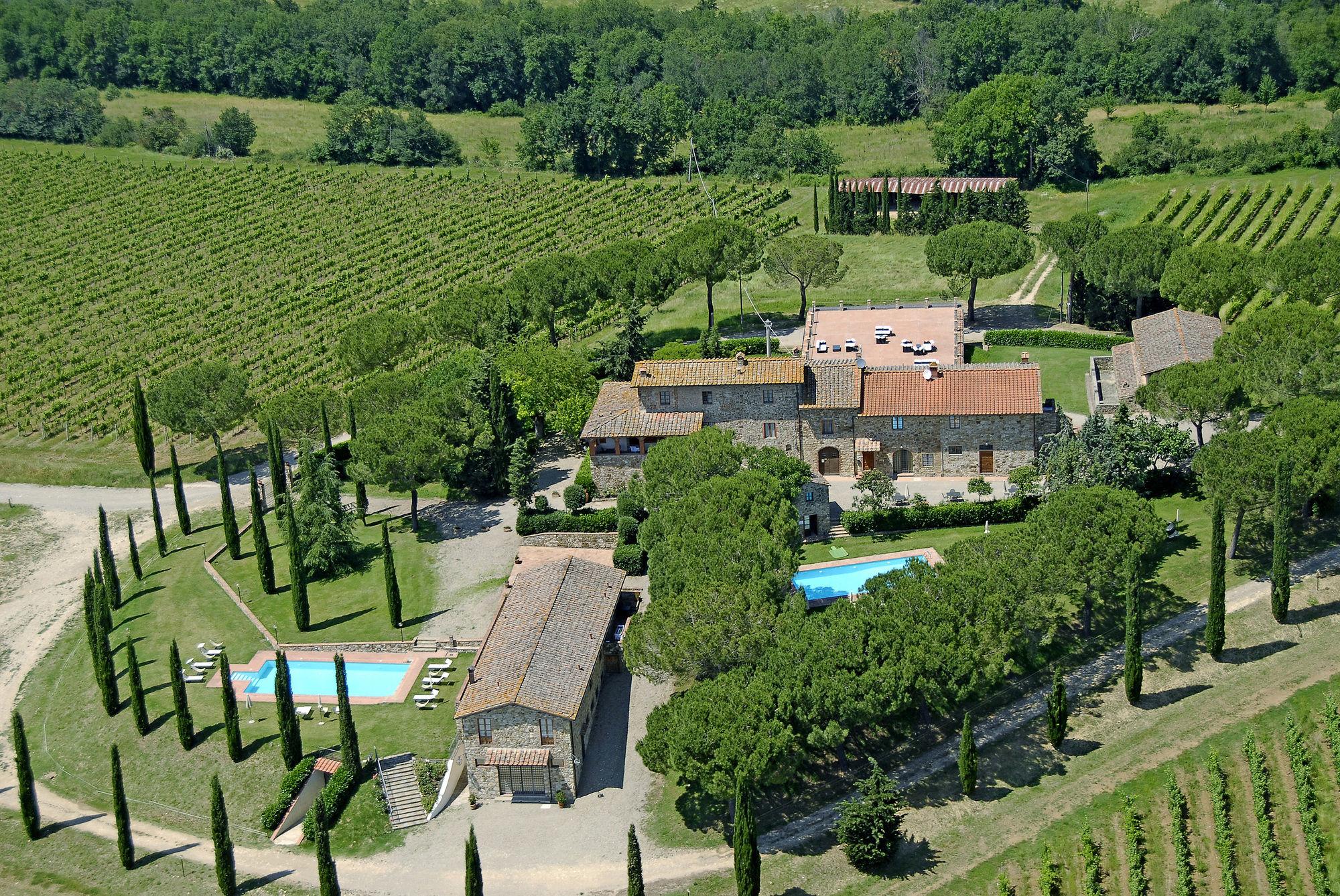 Ferienwohnung Fattoria Pratale Tavarnelle Val di Pesa Exterior foto